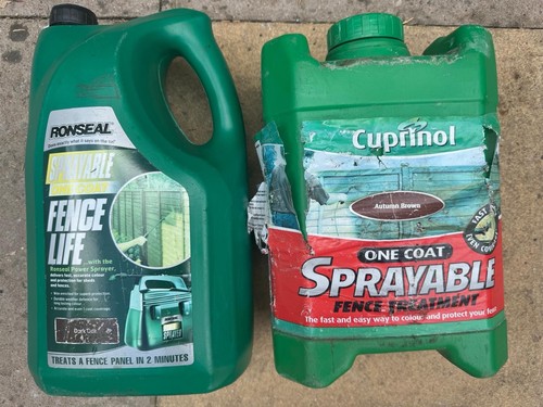 Fence spray 5ltr - spray, 2