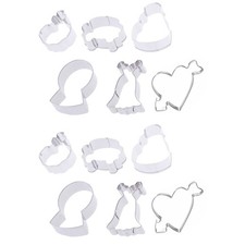  6 PCS Wedding Cake Pillars