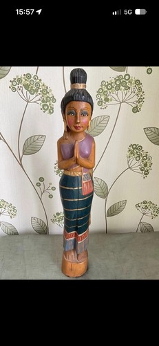 Vintage hand carved - hand-carved,