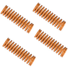 4 x 3D Printer Yellow Medium Stiffness Bed Levelling Springs Anet Geeetech Tevo