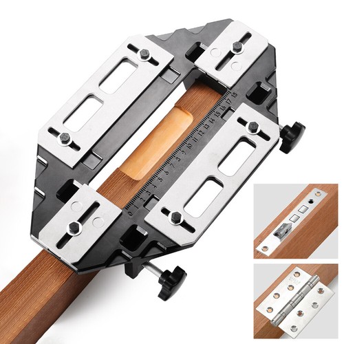 Wooden door hinge jig lock - wooden,