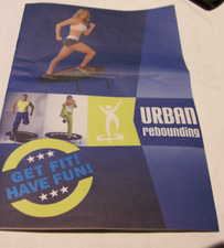 Urban Rebounder 2CDs & Black Female Slip on Cap Slant Rubber Poly Feet