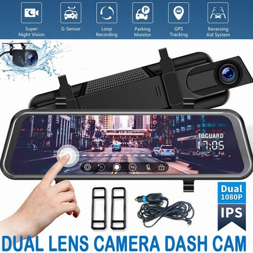 Car dash camera - front, and