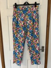 Zara High Waisted pink blue