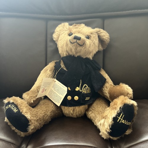 Harrods millennium teddy bear - millennium,