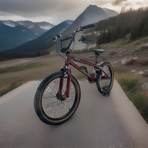 Voodoo red maroon - rune, bmx