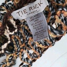 TIE RACK Scarf 50% Wool