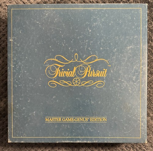 Trivial pursuit master game - trivial,