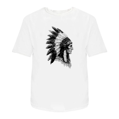 Native american chief side - american,
