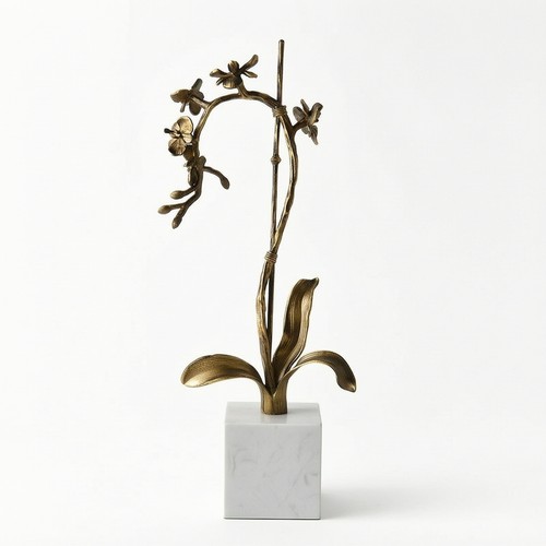 Flower statue with - statue, base