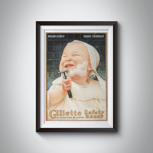 Gillette safety razor - razor, replica