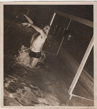 Water Polo Goalkeeper Slough Social Centre National Fitness Campaign 1938 Photo