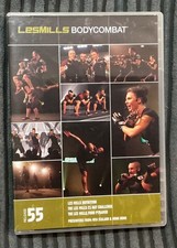 Les Mills BODY COMBAT 55 DVD and CD and CHOREOGRAPHY NOTES