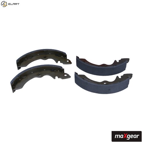 Brake shoe set - parking,