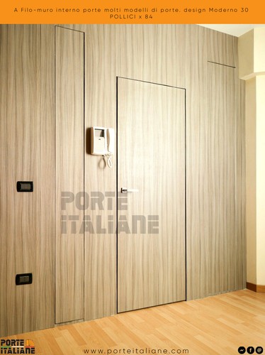 Flush wall internal doors - internal,