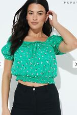 Matalan Green Flowered Gypsy