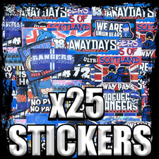 25x Rangers Stickers: Inspired