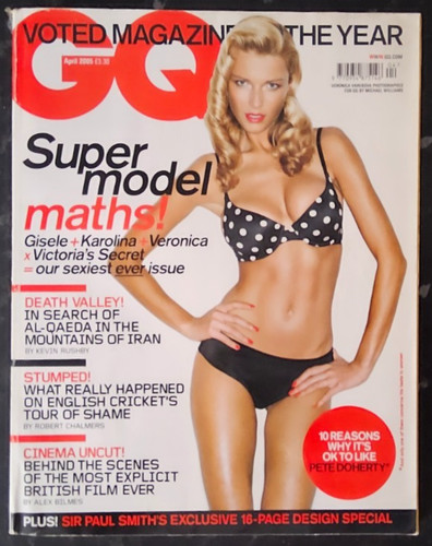 Magazine april 2005 issue - gq,