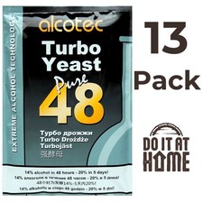 13 x Alcotec 48 Turbo Yeast