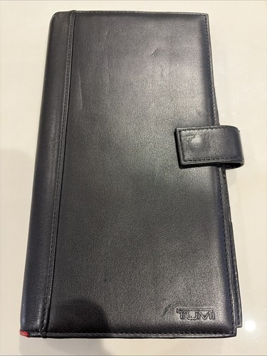 Tumi travel wallet black - travel, in