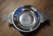 Vintage Scottish Quaich in