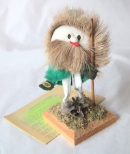 Good Wood Spirit Kunstgewerbe Dindl Bader Druck & Verlag - Zapfenmandl Green Man