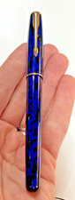 VINTAGE PARKER SONNET FOUNTAIN PEN – BLUE LACQUER WITH GOLD-PLATED NIB – NO BOX