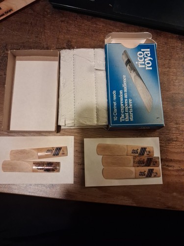 Rico royal clarinet reeds - royal,