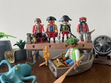 Playmobil Pirate Figures, Row