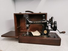 Singer 1939 Hand Crank 99k Sewing Machine with Hard Case