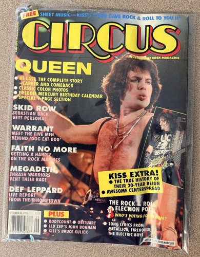 Vtg circus magazine september - vtg,