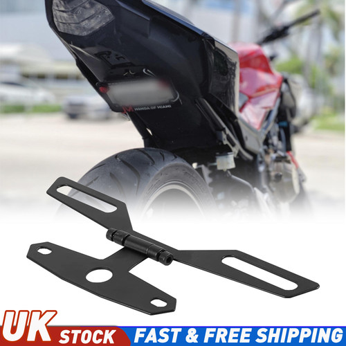 Adjustable rear license - adjustable,