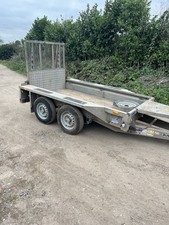 Ifor Williams GX84 Plant Trailer For Digger Dumper 1 owner vat included  in sale