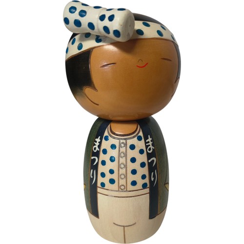 Japanese kokeshi doll - doll, sushi