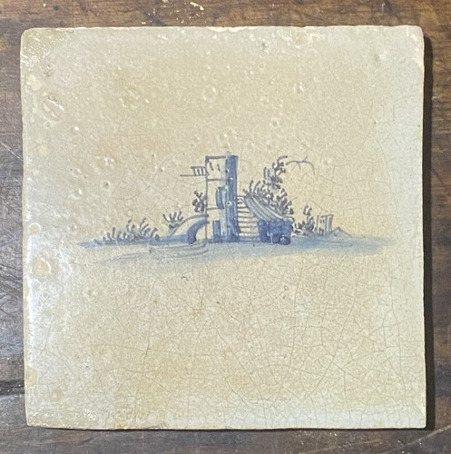 Dutch delft tile rural - dutch, of