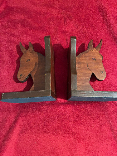 Wooden horse head - horse,