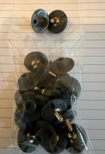 Golf Spike Packs - 20 Metal Spikes - THICK Thread - GREY