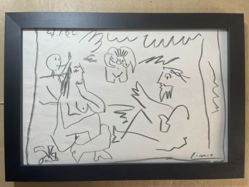 Pablo picasso oil painting - pablo, on