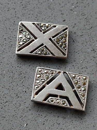 Vintage art deco silver - art, &