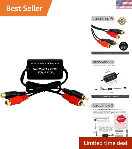 Compact ground loop - compact, isolator