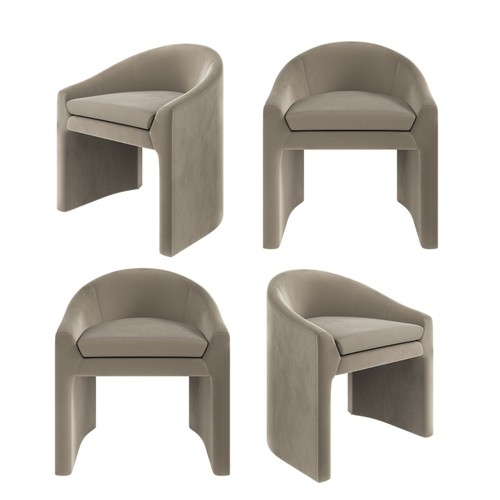 Set upholstered mink - of,
