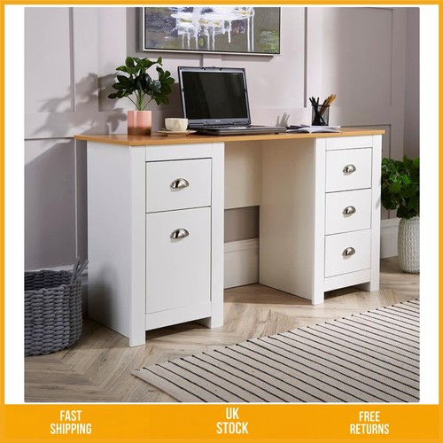 Elegant white computer - white, desk