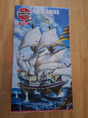 Airfix golden hind vintage - airfix,