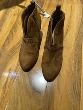 marks and spencer Suede Ankle Boots Size 6.5
