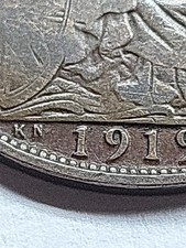 1919 KN George V Penny  Kings
