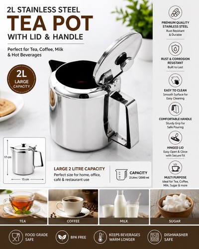 Large teapot catering - large,