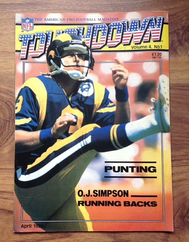 Touchdown magazine 1986 - magazine,