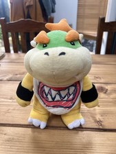 Super Mario Sanei Bowser Jr. Koopa Plush Doll 7" Nintendo 