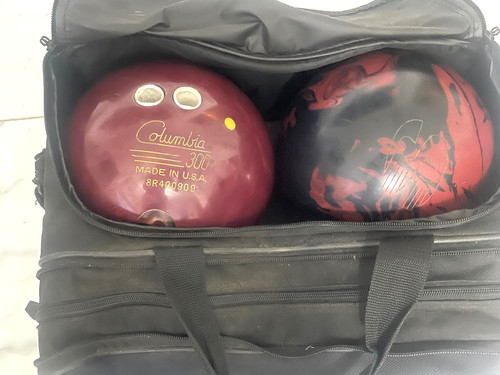 Bowling balls double - bowling, balls,