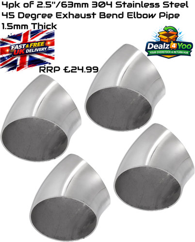 4pk 63mm 304 - 2.5''/63mm, stainless